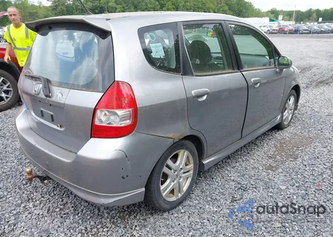 2008 Honda Fit Sport из США, поврежденный, VIN JHMGD37688S005993